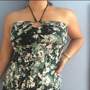 Green Mango Halter Top